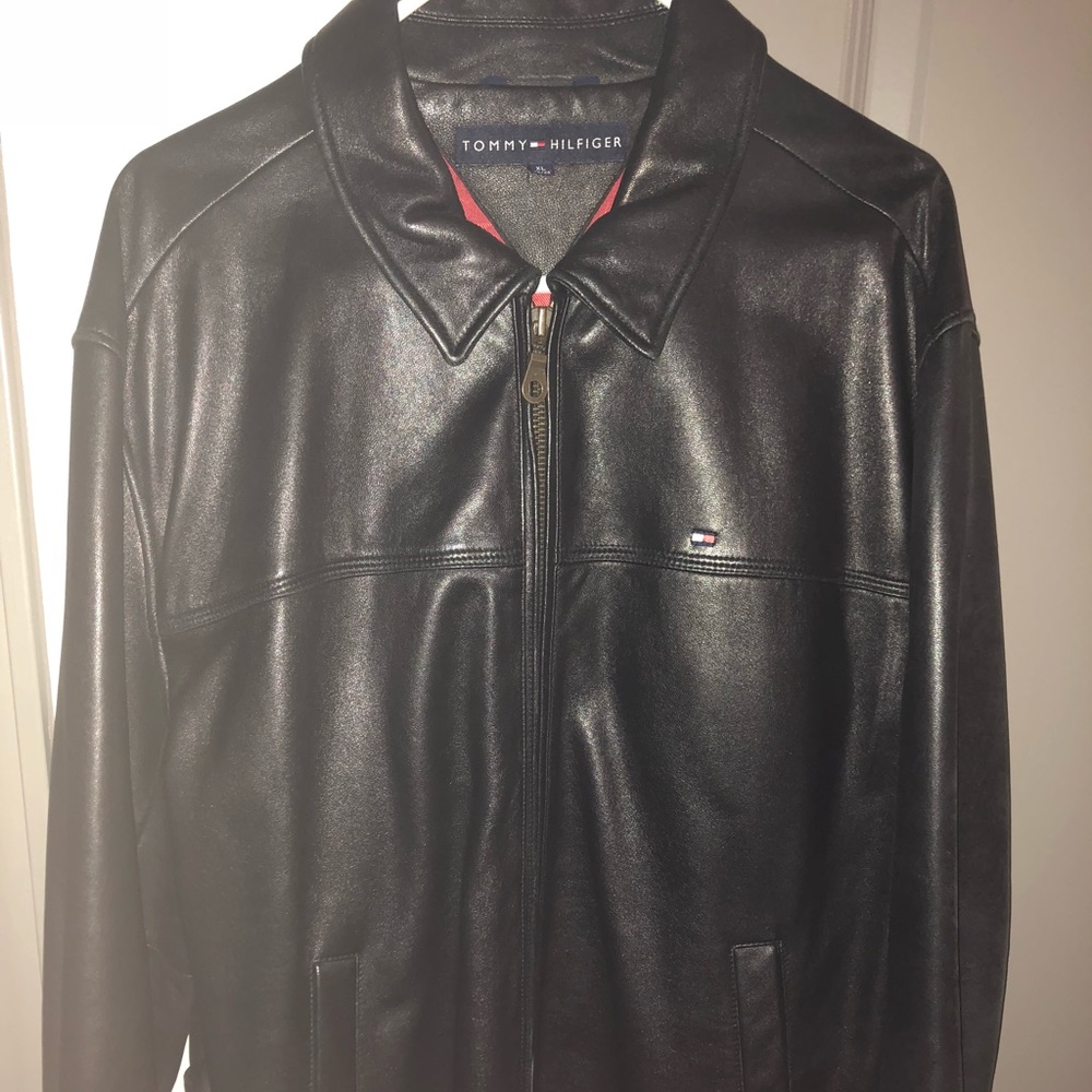 Tommy Hilfiger leather jacket